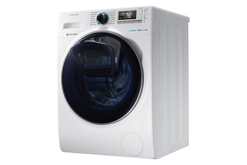 三星电子全新AddWash洗衣机,洗涤过程中轻松